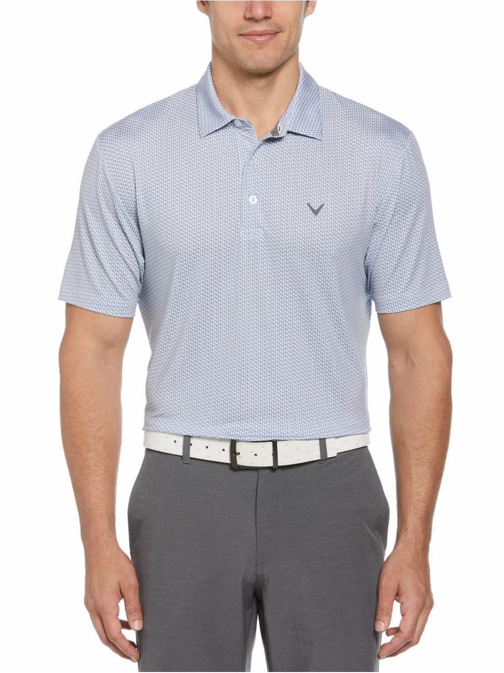 Callaway Men's Performance Opti-Dri Print Golf Polo L